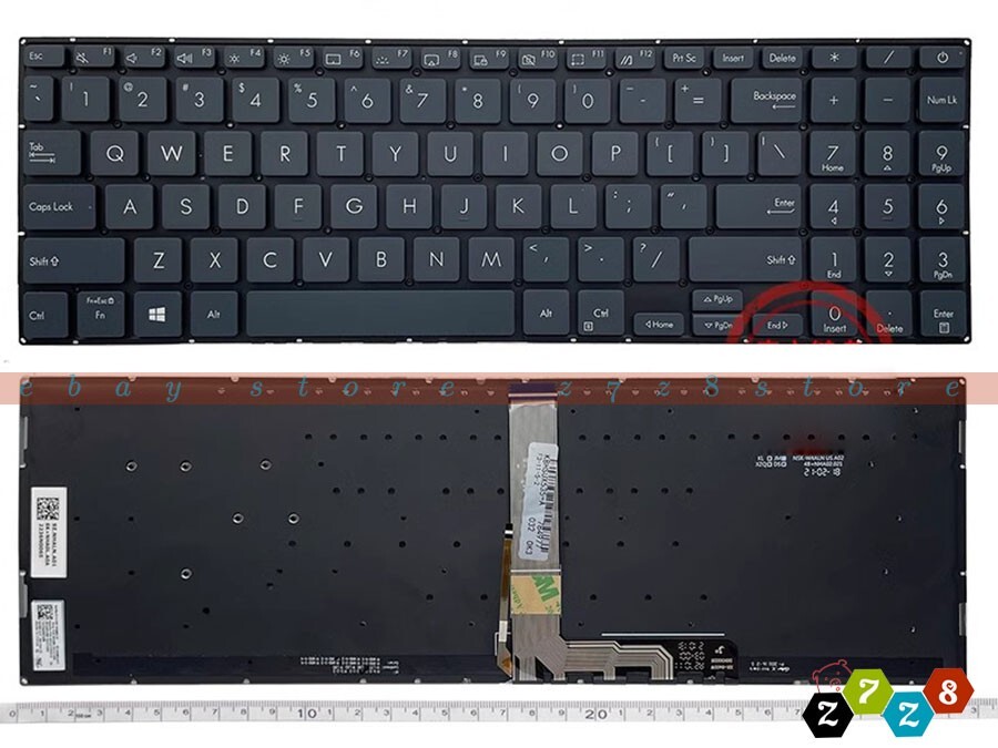 New ASUS UX535L UX535LH UX535LI UX535Q UX535QE UM535 Q528E Keyboard US Backlit