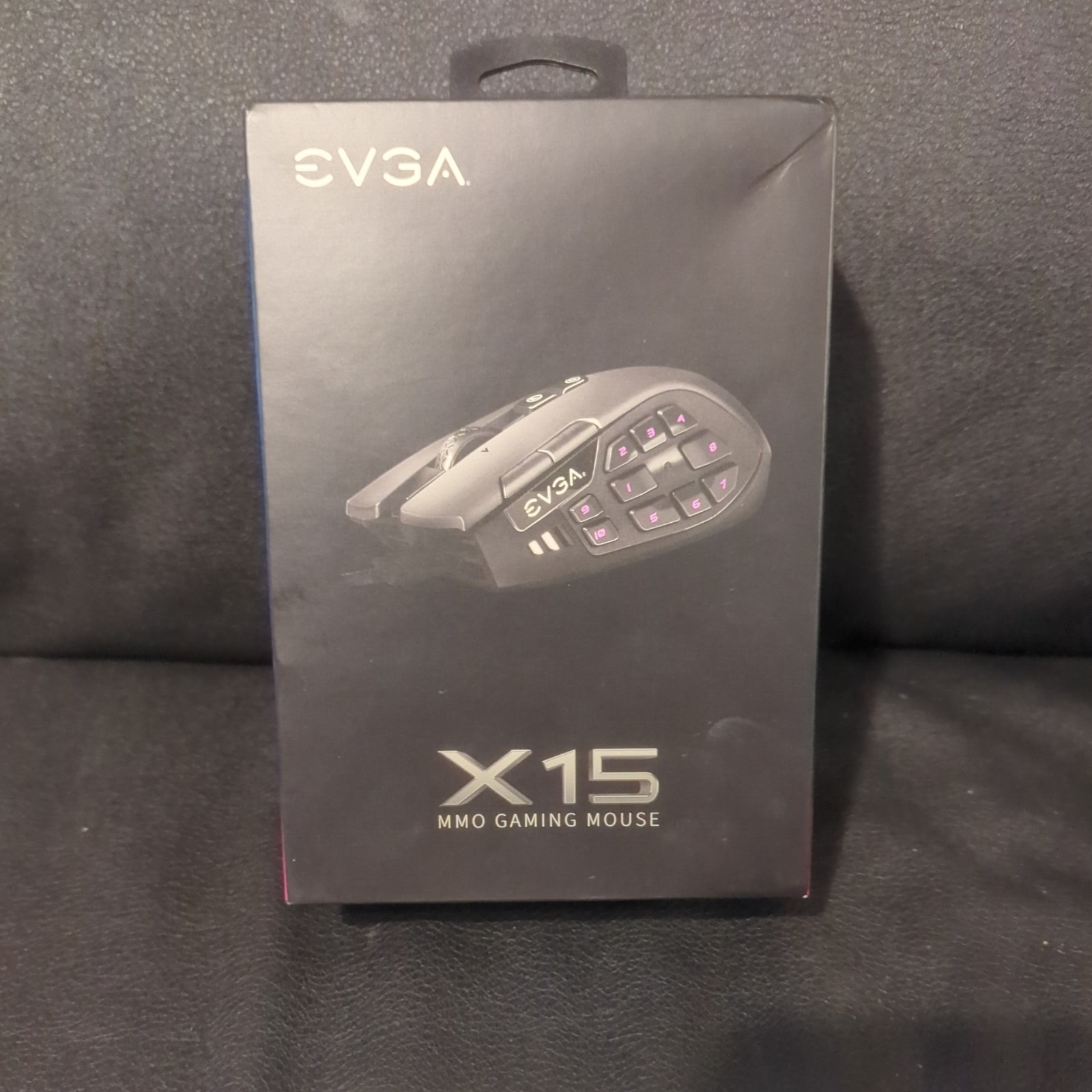 EVGA X15 MMO Gaming Mouse 904-W1-15BK-KR Wired 20 Button 16000 DPI