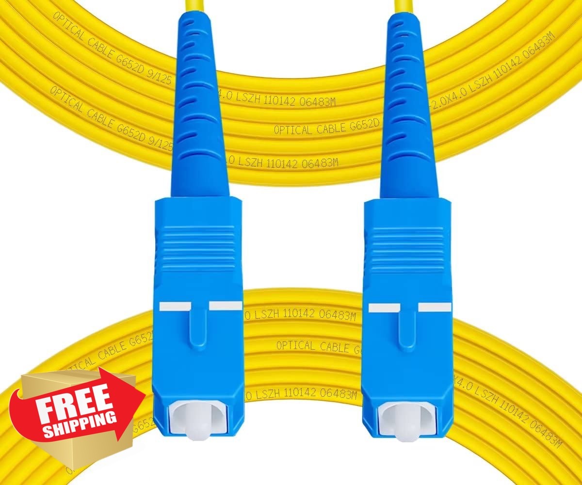 Fibergaga OS2 SC/SC Simplex 75M Patch Cable
