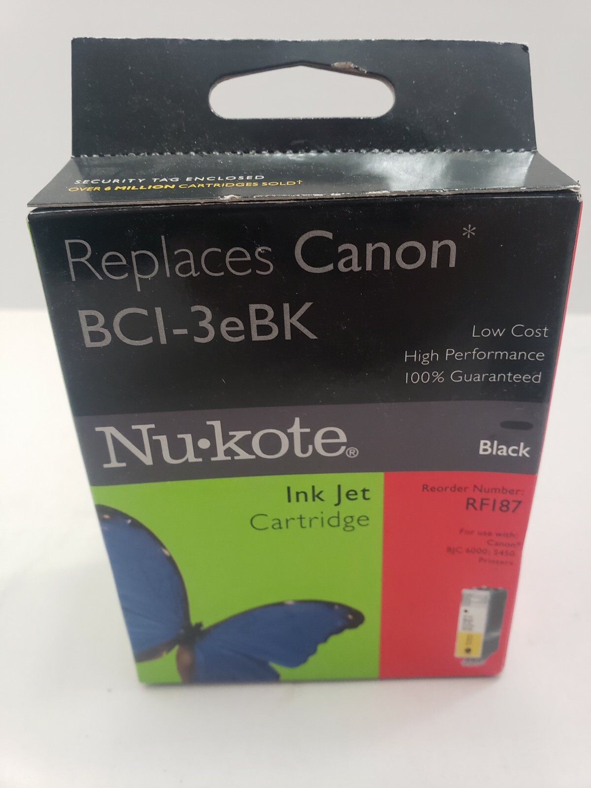 Nu.kote BCI-3eBK Black Ink Jet Cartridge. 