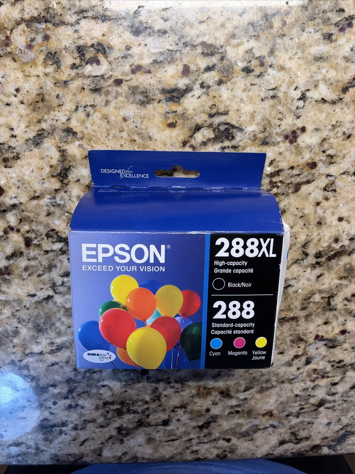 EPSON 288XL High-Capacity Combo Ink Cartridge BLACK + COLOR Exp. 