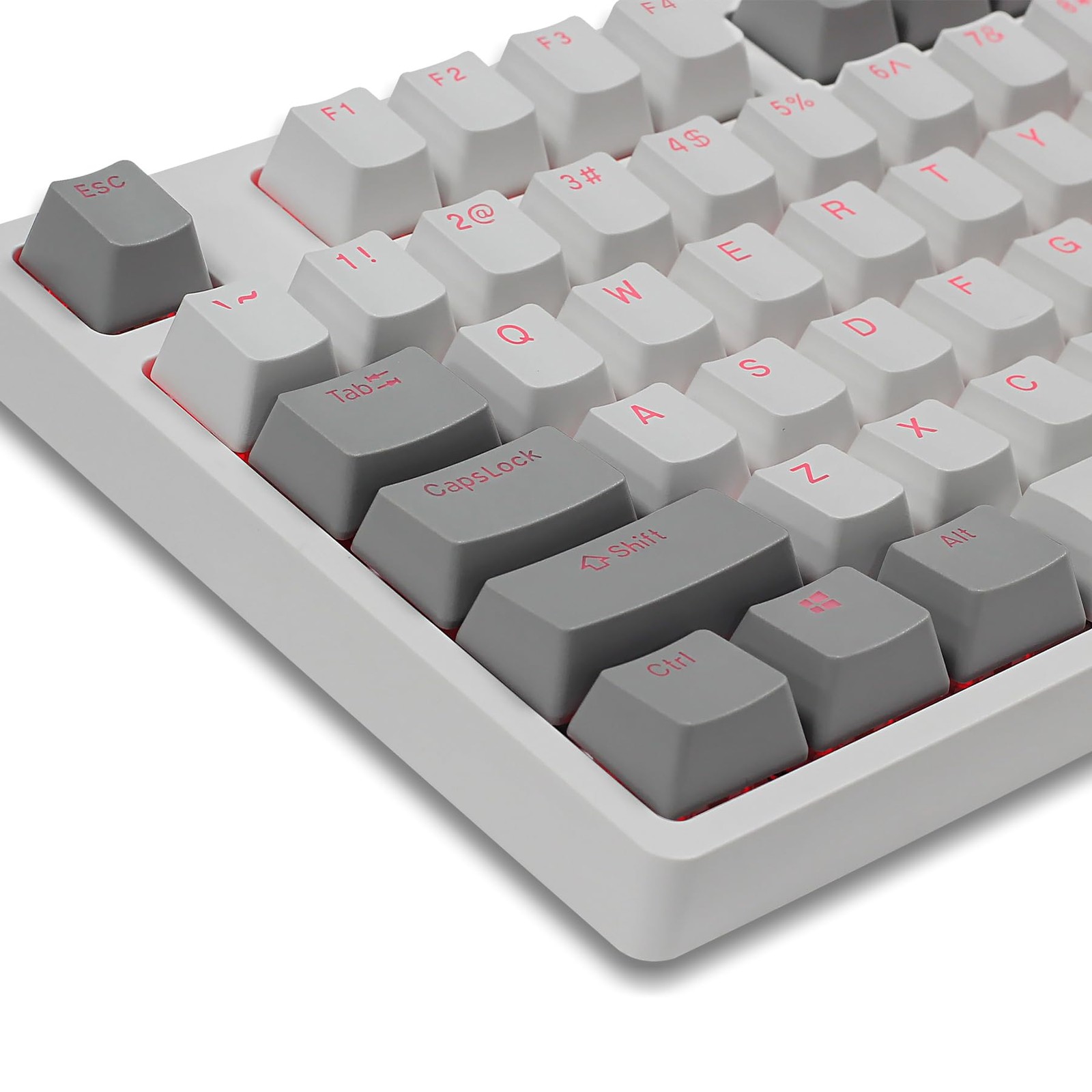 Happy Balls Keycaps PBT Backlit Cherry MX Keyset Shine Through OEM Profile