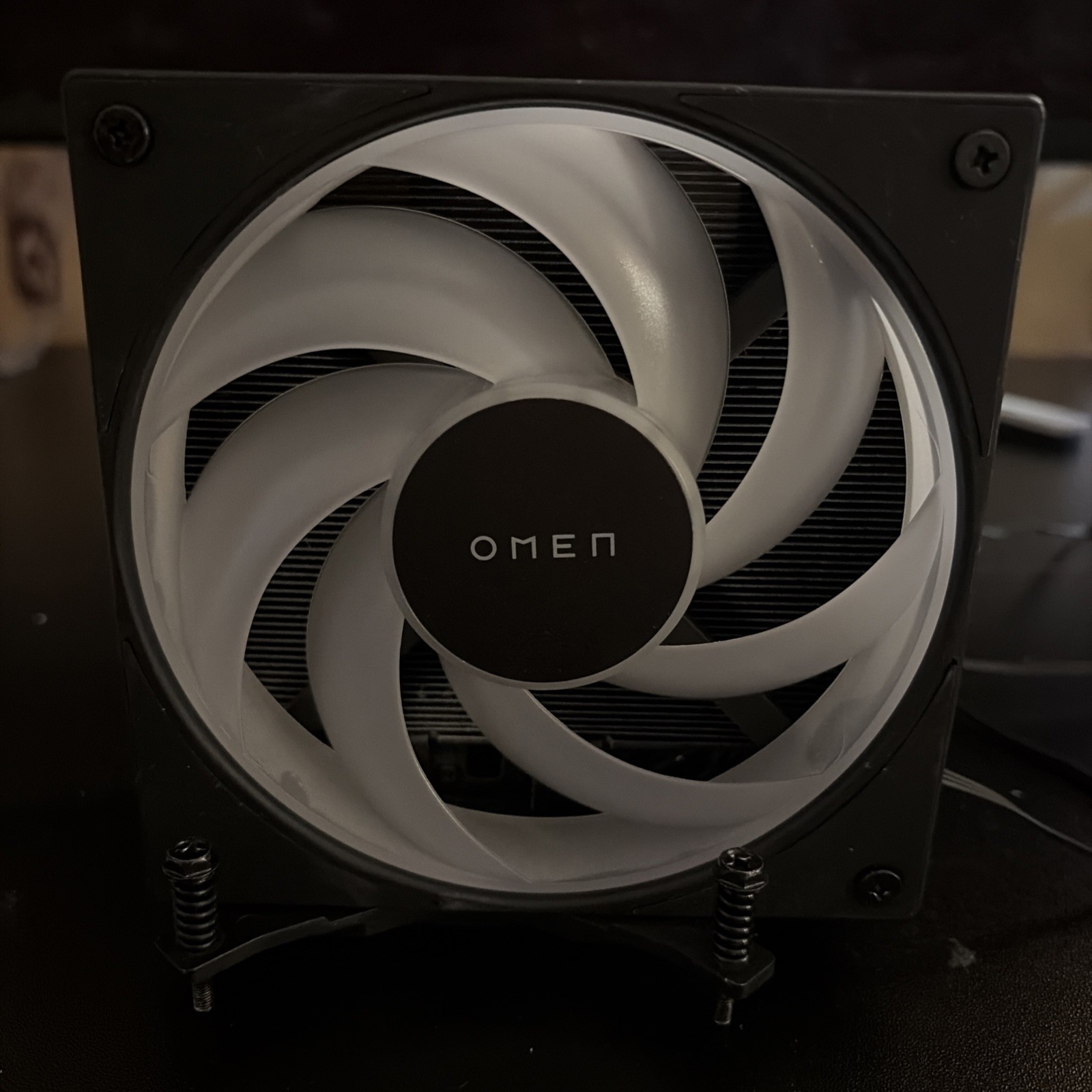 HP Omen Intel LGA 1700 CPU Air Cooler 120mm ARGB Fan and Heatsink P07006-001 