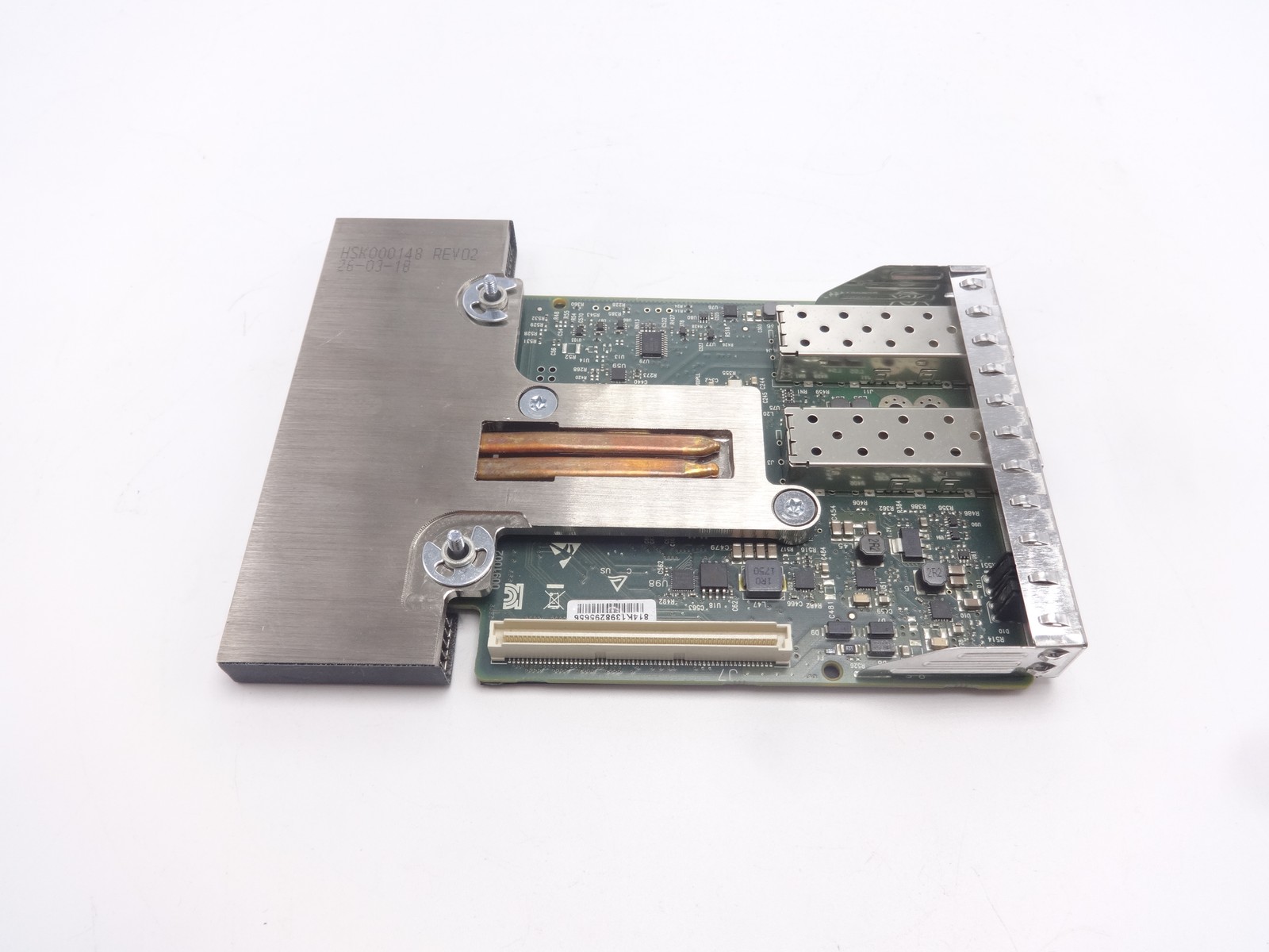 Dell R887V MellaNox CX4121C ConnectX-4 25GB SFP+ Dual Port Network Daughter Card