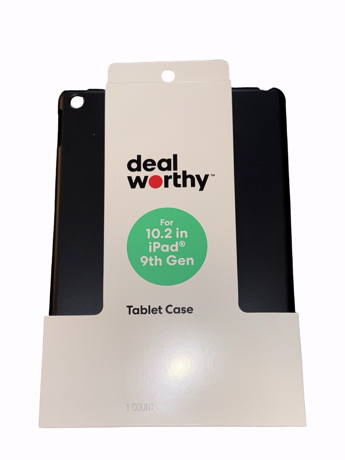 iPad 10.2 in (9th Gen) Case - dealworthy Black New With Tag