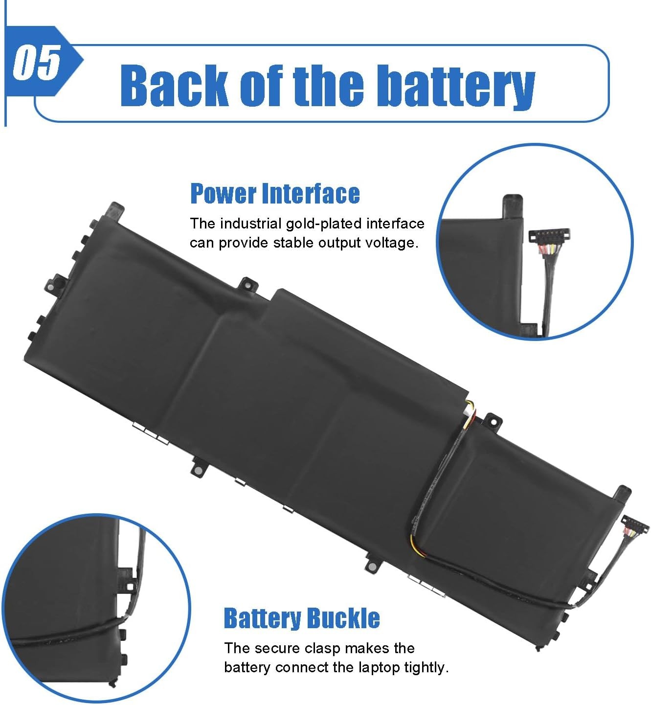 15.4V 50Wh 3160mAh 4 Cell C41N1715 Laptop Battery Compatible with ASUS Zenbook