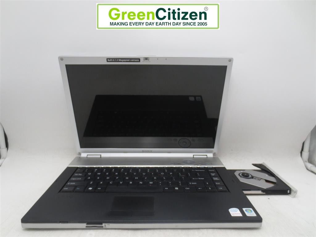 Sony VAIO VGN-FZ220E Intel Core 2 Duo T5250 1.5GHz 4GB RAM NO HDD 14"