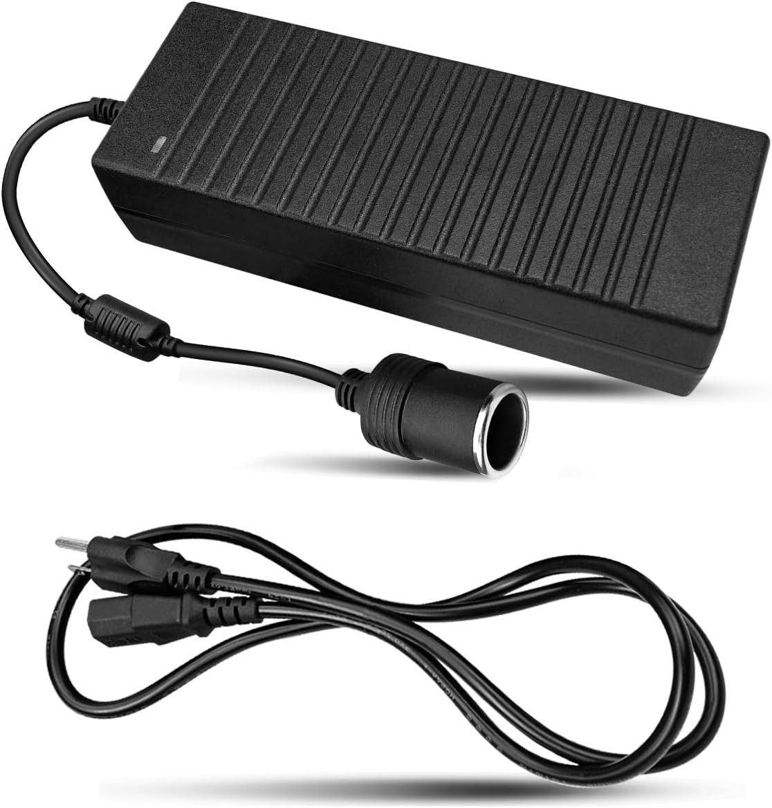 AC to DC Converter 180W 110V-240V to 12V/15A Cigarette Lighter Socket AC/DC P...