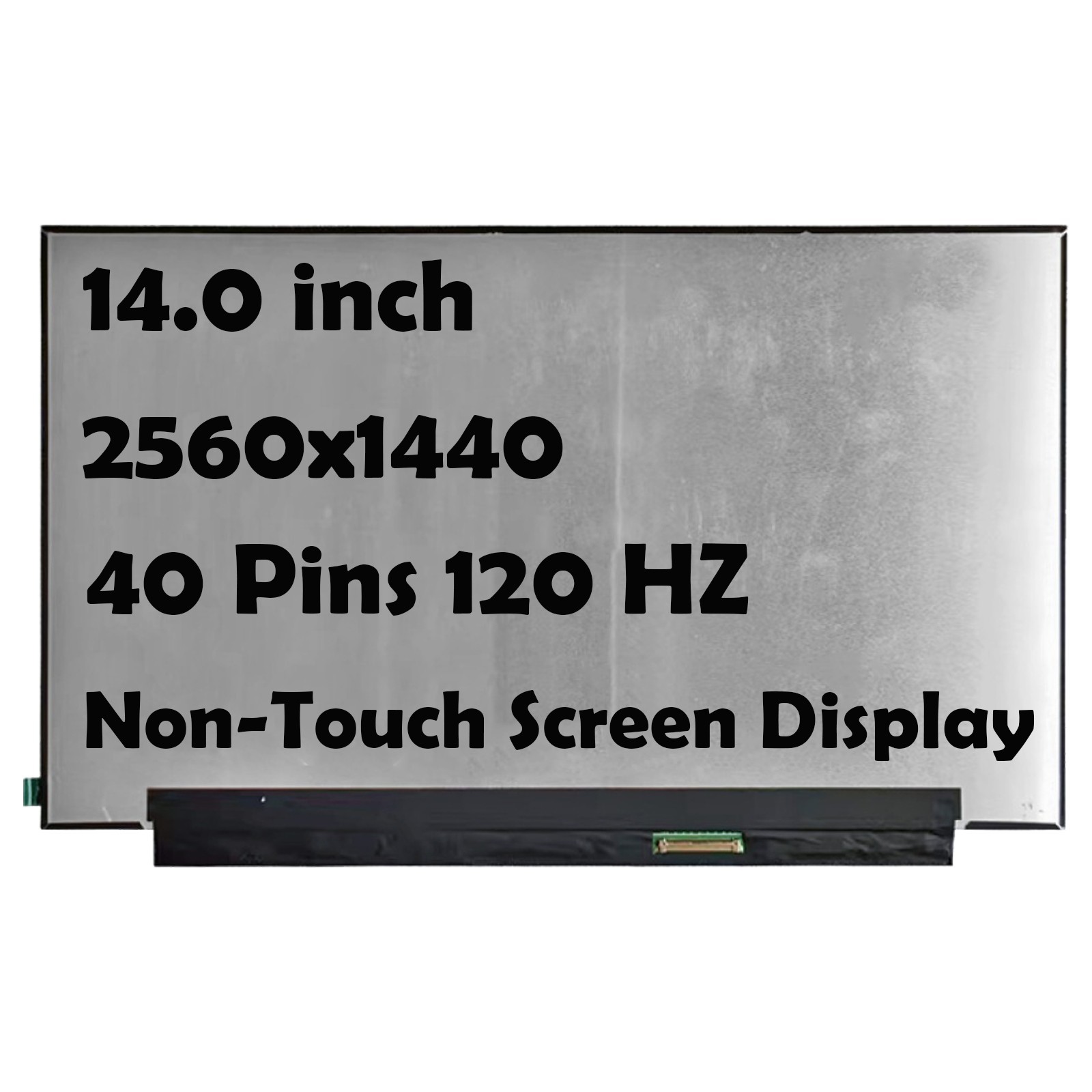 14" 18010-14090000 2560x1440 120Hz 40 pins LCD Non-Touch Screen Display Panel