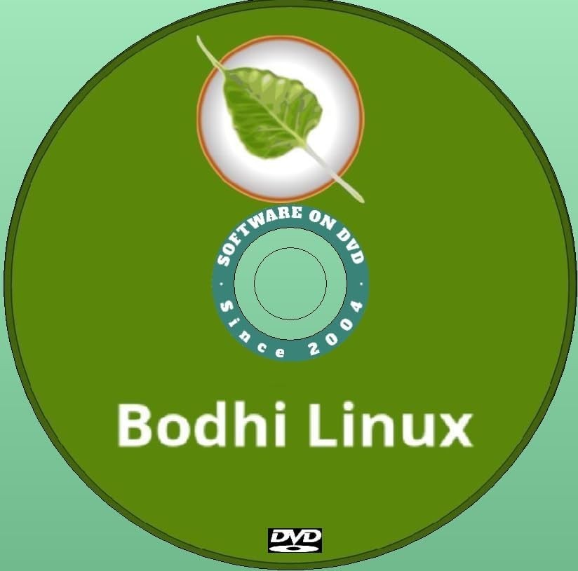 Latest New Release Bodhi Linux OS Operating System for PC on DVD