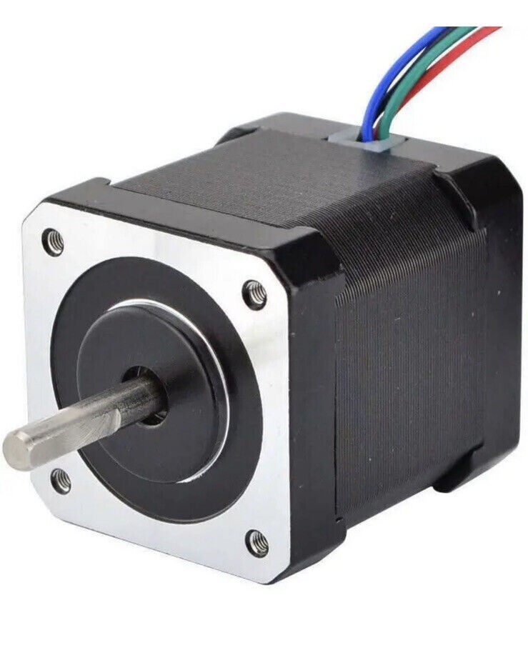 STEPPERONLINE Nema 17 Stepper Motor Bipolar 2A 59Ncm(84oz 48mm Body 4-lead (#72)