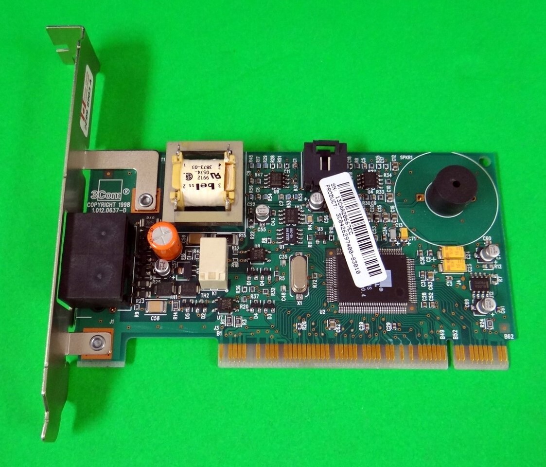 Dell XPS T550 3COM/USR 3C0426297400-83010 PCI 56K MODEM 2513E