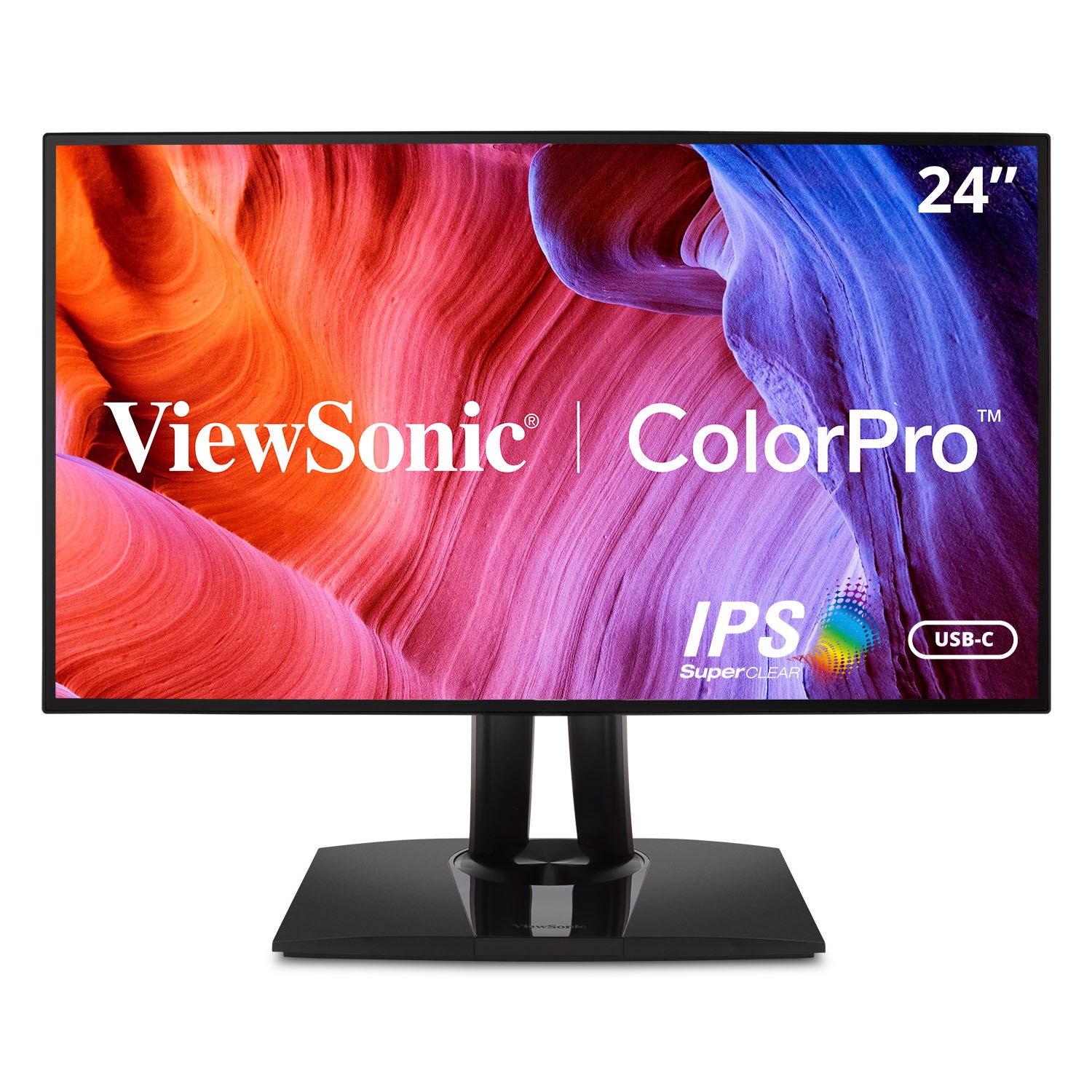 ViewSonic VP2468a ColorPro 24 inch 1080p IPS Monitor with 100% sRGB, Rec 709,