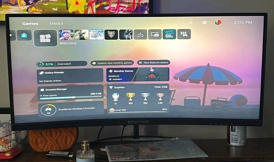 Sceptre 30" Curved Gaming Monitor (C305W-2560UN)