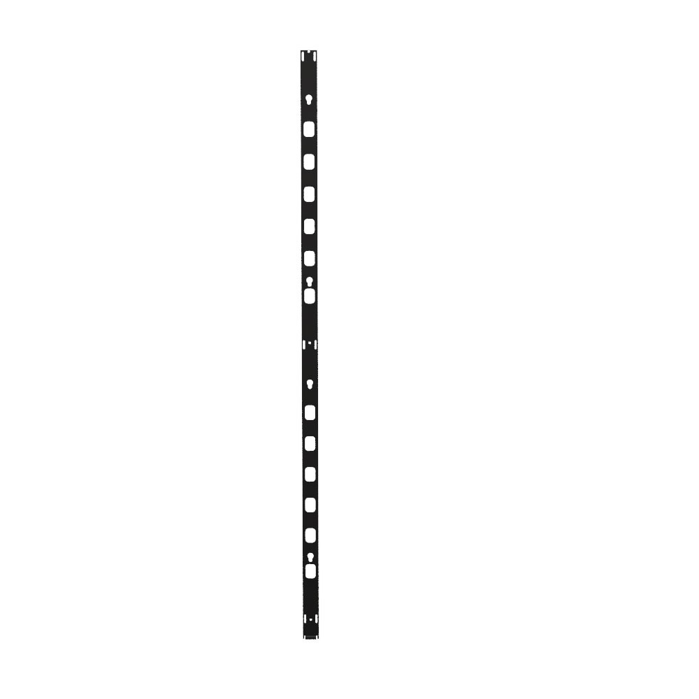 45U Vertical Cable Management Rail, Rack Mount, 0.82 x 2.3 x 81.2