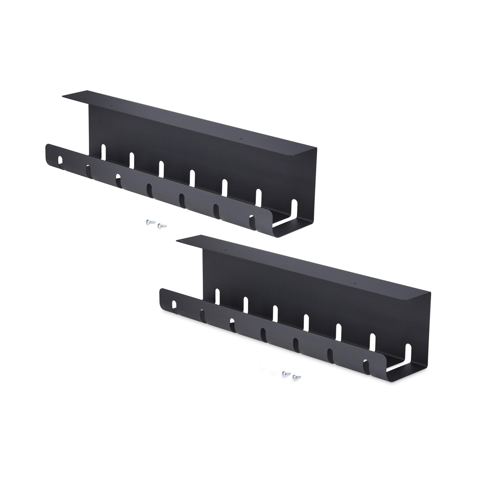 StarTech S2MBDESKCABLETRAY 42in Under Desk Cable Tray Black