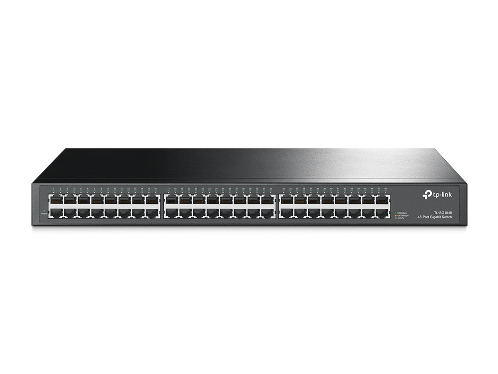 TP-Link TL-SG1048 | 48-Port 10/100/1000Mbps Gigabit Ethernet Rack-Mount Switch