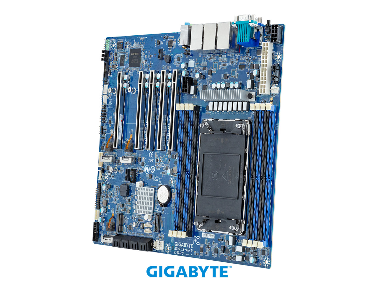 GIGABYTE MW53-HP0 Intel® Xeon® W Workstation Motherboard Board, Single