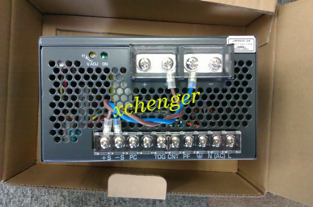 1pcs JWS600-24 TDK-LAMBDA Switching Power Supply 24V 27A FedEx or DHL