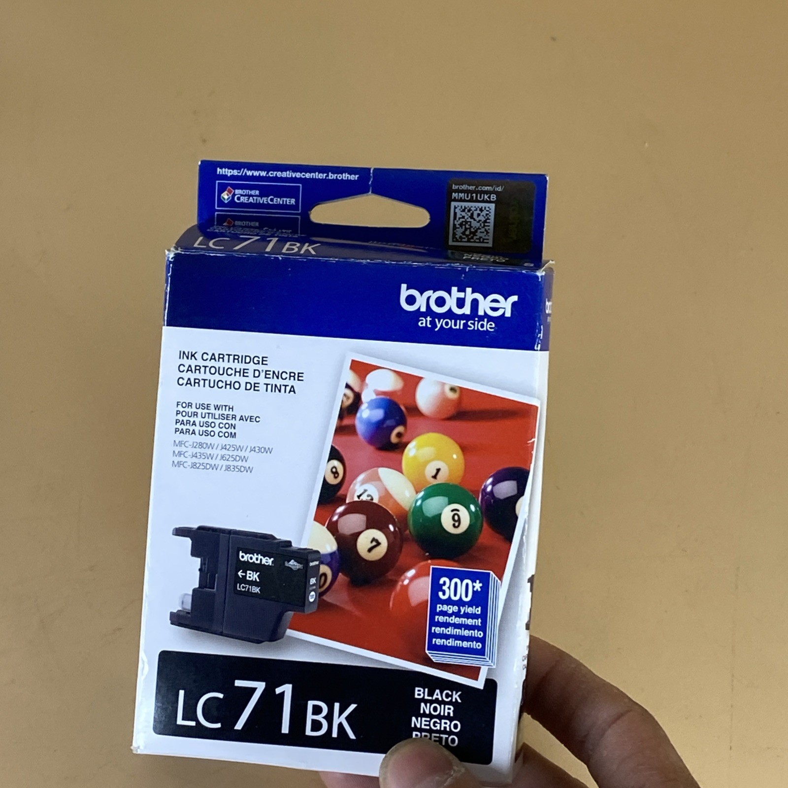 Genuine Original Brother LC71BK Ink Cartridge Black 03/2021  IN MFG Vacuum SEAL