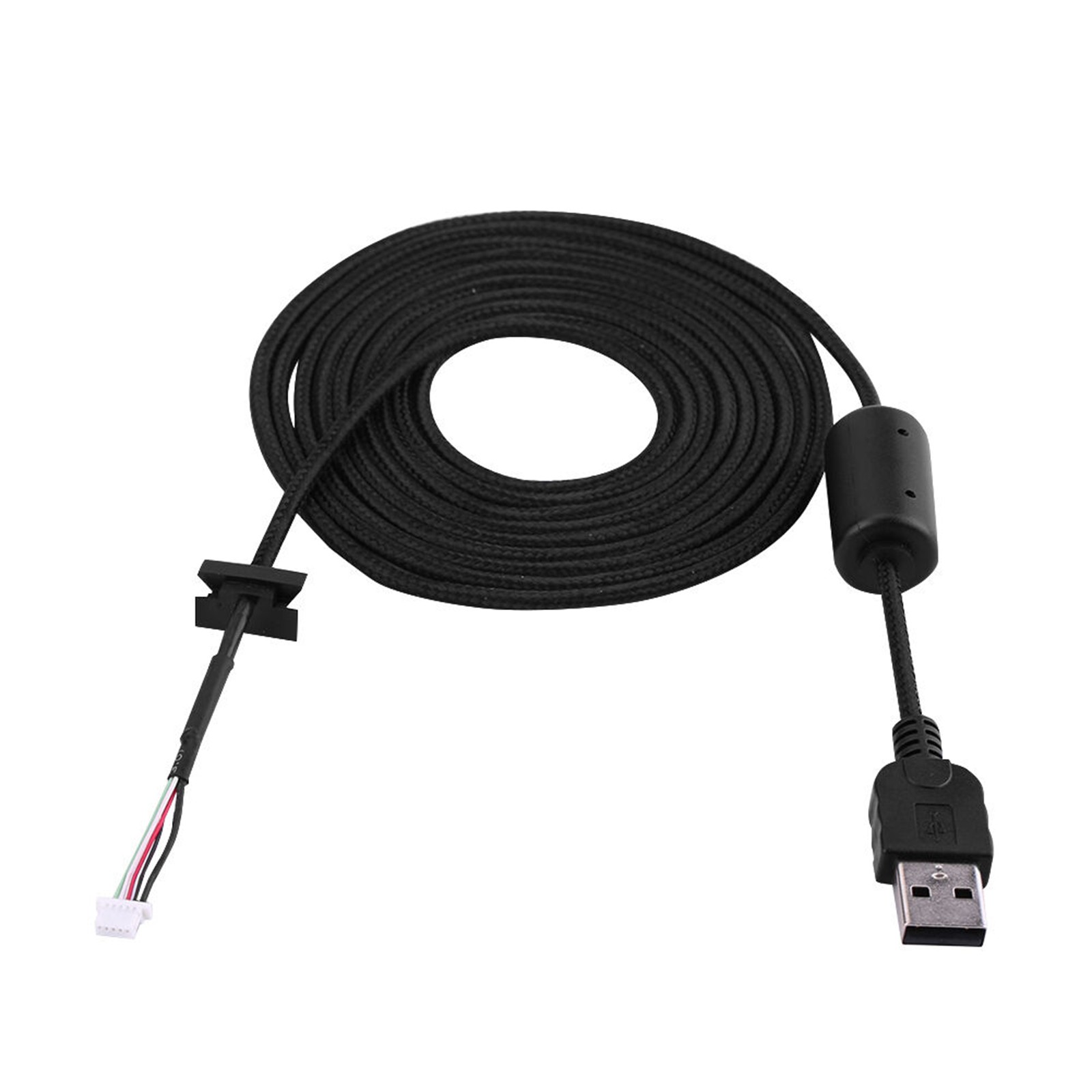 USB Mouse Weaving Cable Line Replacement Part Fit For Logitech G9 G9X Game Mouse