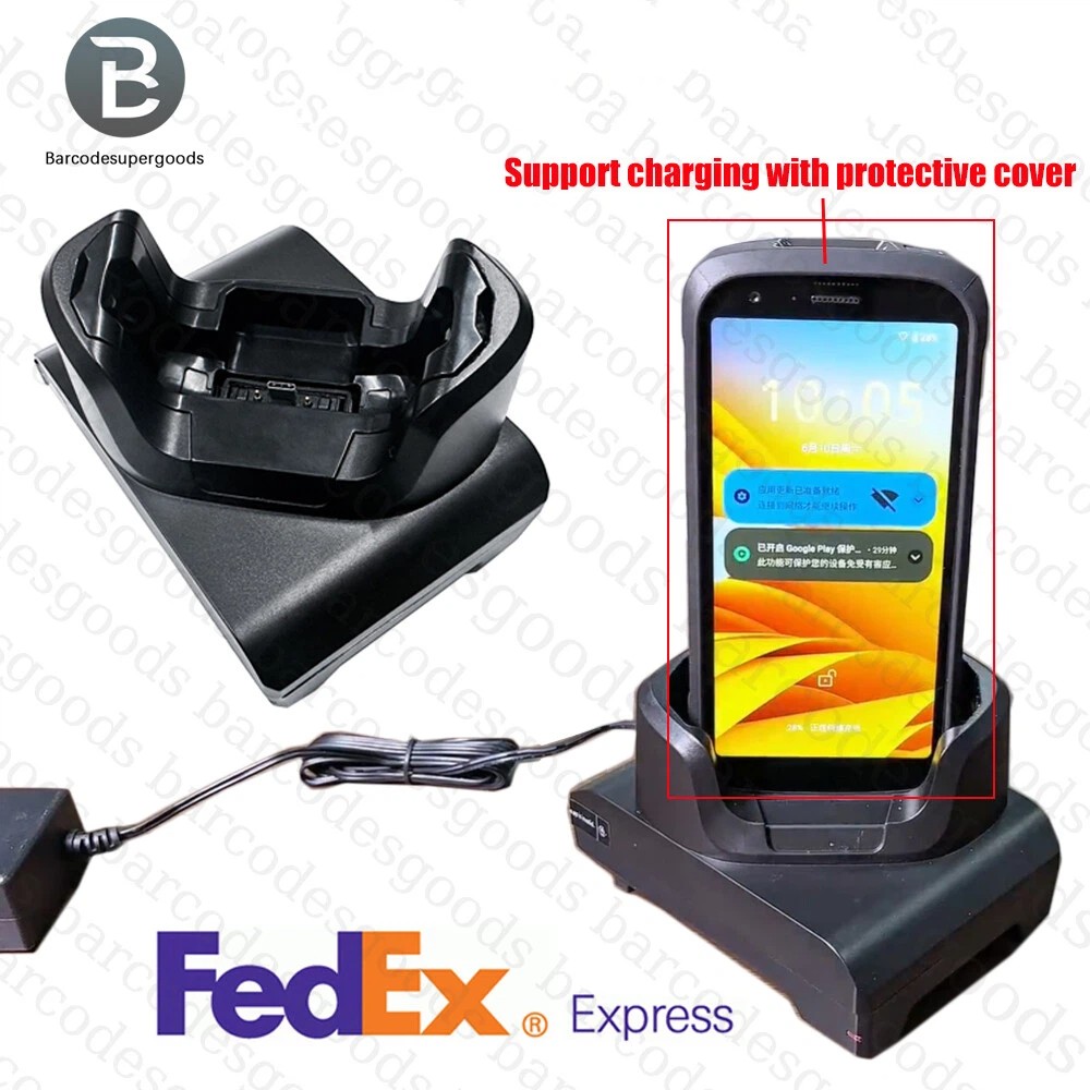 Battery Single Slot USB / Charging Cradle for Zebra TC53 TC58 Scanner