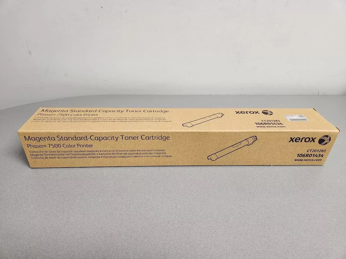 Xerox 106R01434 Magenta Standard Capacity Toner Cartridge  For Phaser 7500