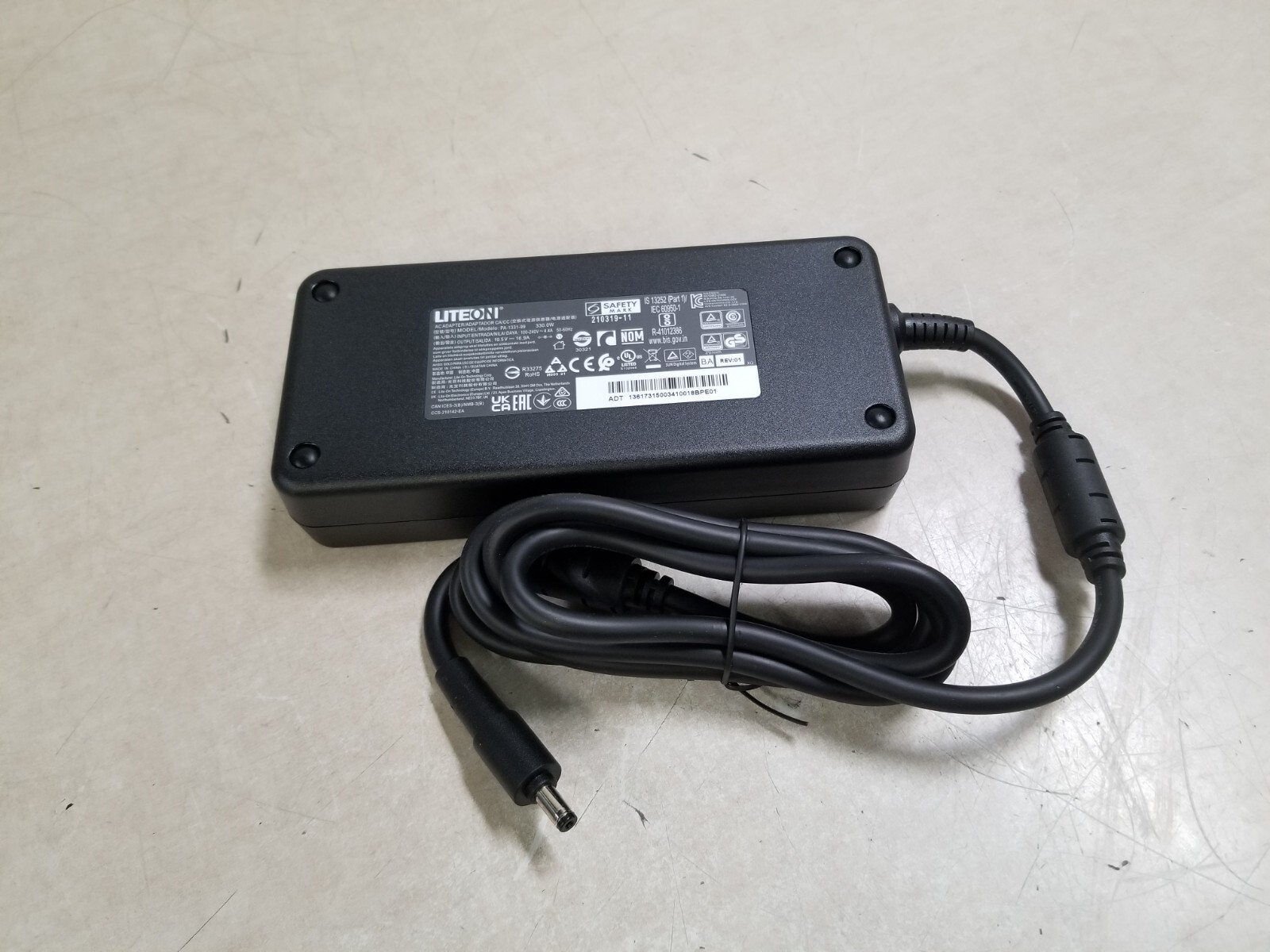 Genuine 330W Liteon Charger PA-1331-99 1.7mm AC Adapter No Power Cord