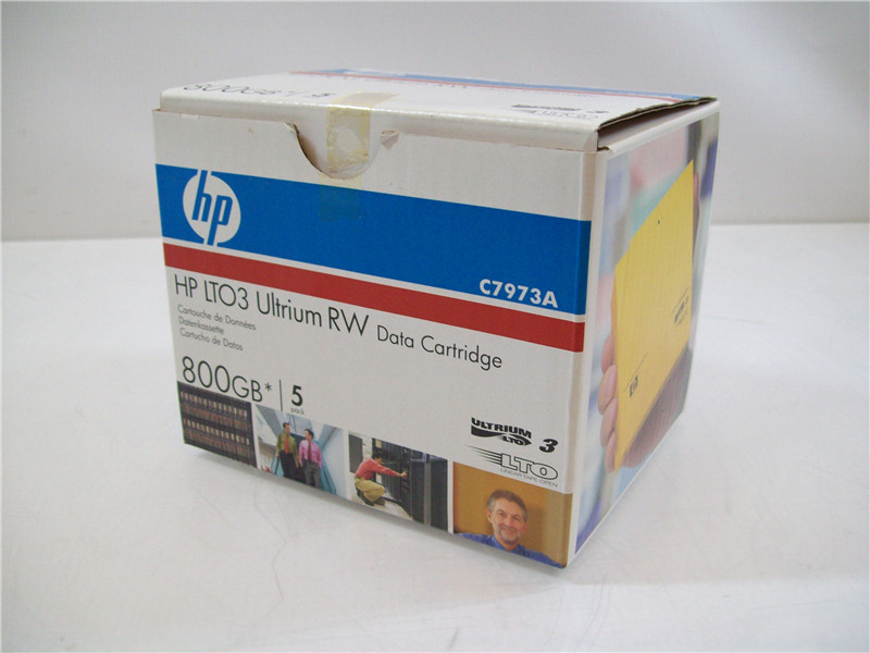 HP C7973A LTO3 Ultrium RW Data Cartridge 800GB New Open Box