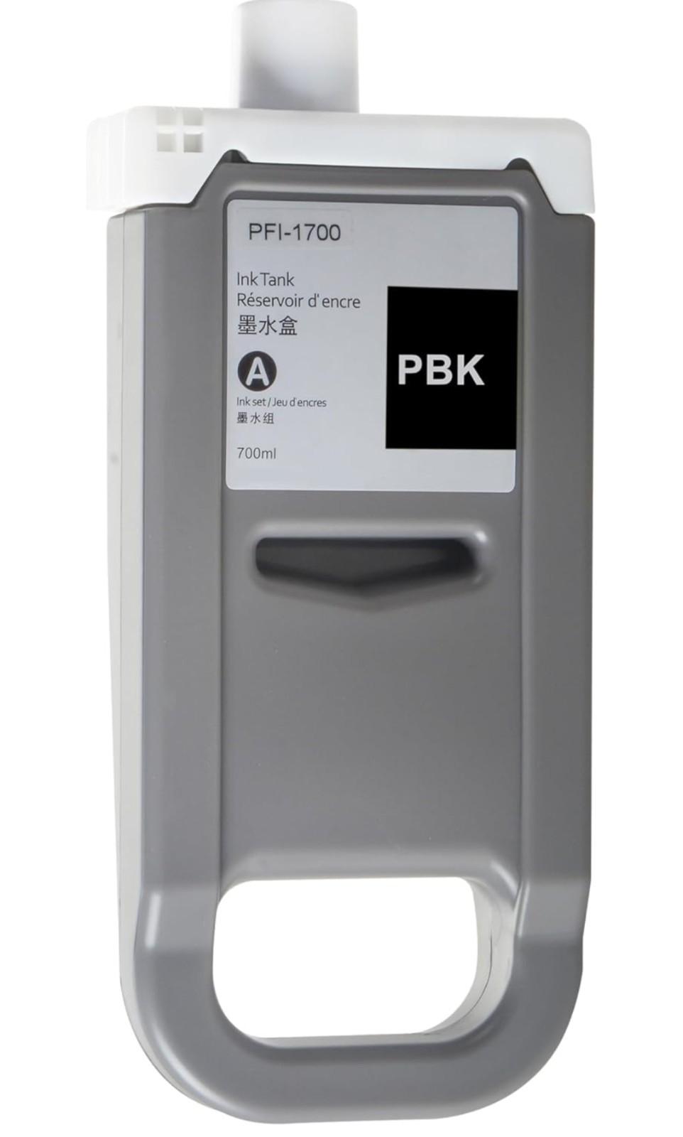 Compatible ink cartridge replacement for canon PFI-1700 Photo Black pbk 700ml