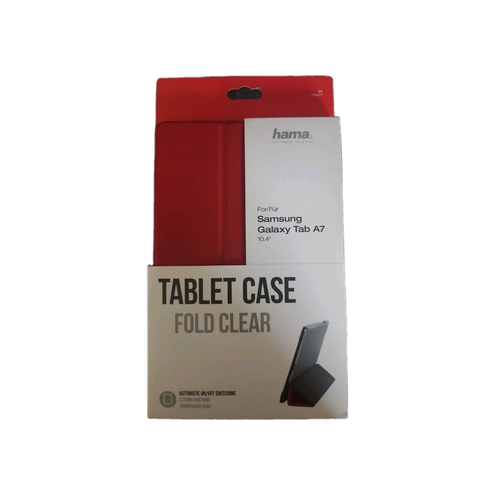 HAMA "Fold Clear" Tablet Case for Samsung Galaxy Tab A7 10.4"