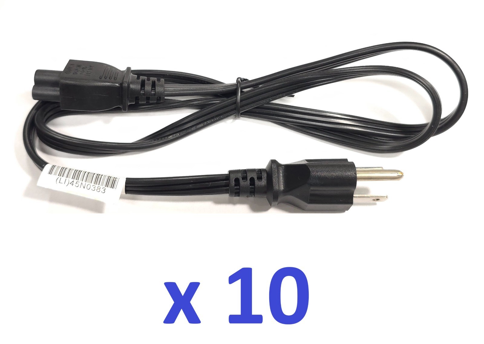 New Genuine Linetek 3.3 Ft AC Power cord LS-15 LP-30B For Lenovo Laptops Lot 10