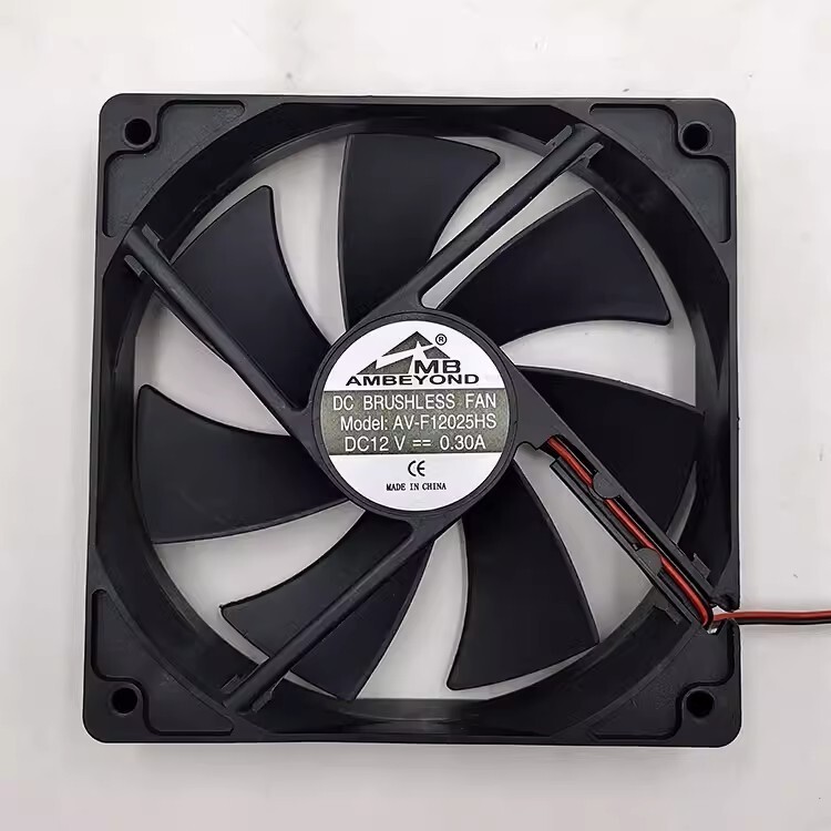 AMBEYOND AV-F12025HS DC12V 0.30A 12CM Cooling Fan 