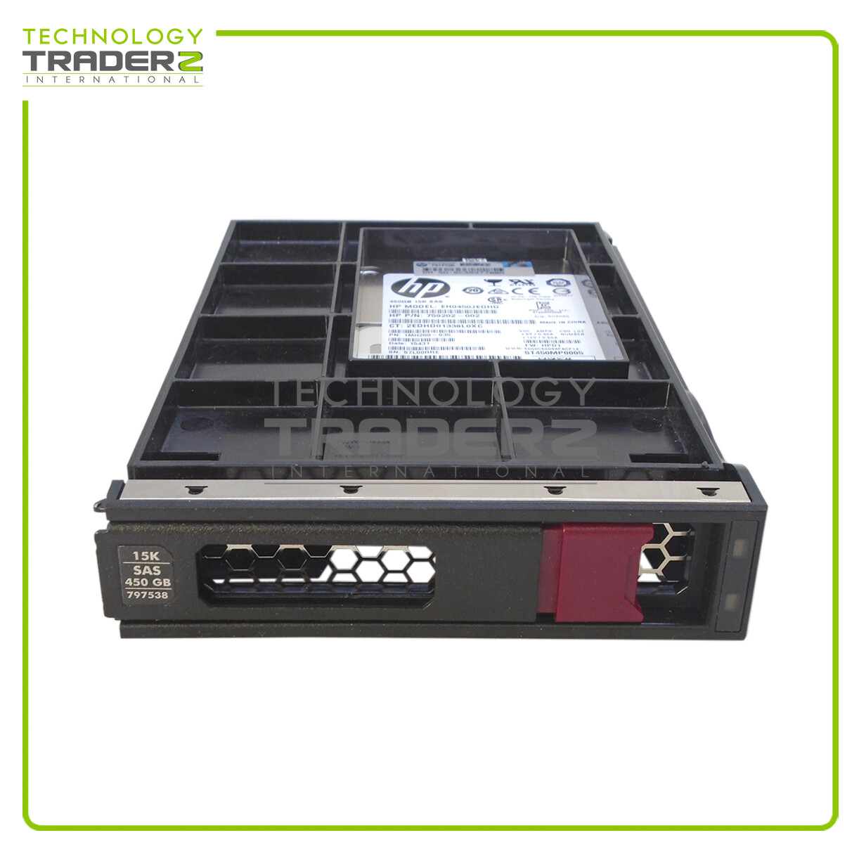 797287-B21 HP 450GB 15K SAS 12G 3.5" Hard Drive 797538-001 759202-002 **Pulled**