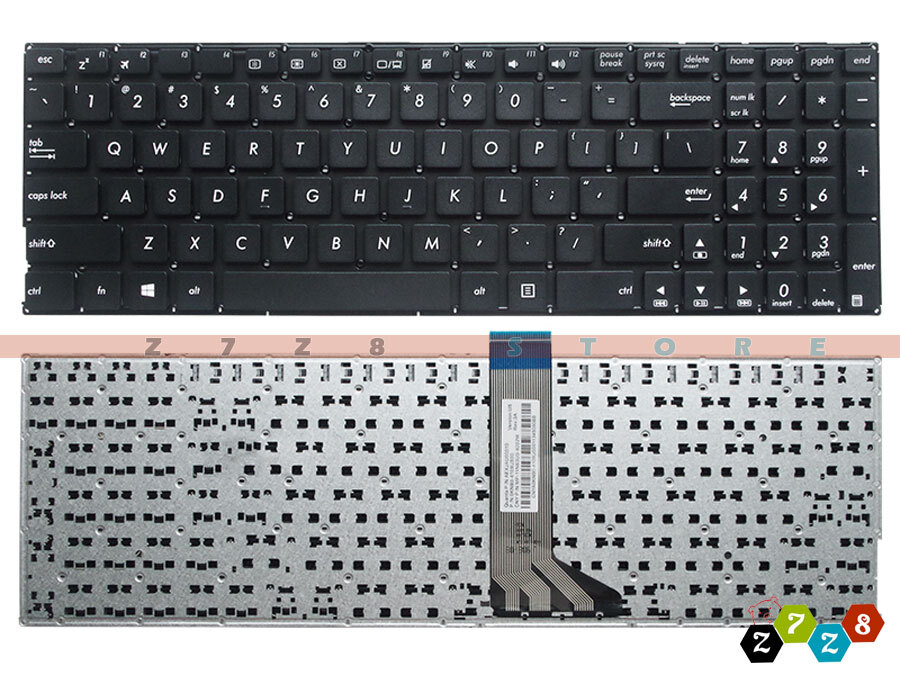 ASUS X555 X555D X555S X555L X555U X555Y X555B X555BA X555Q US Laptop Keyboard