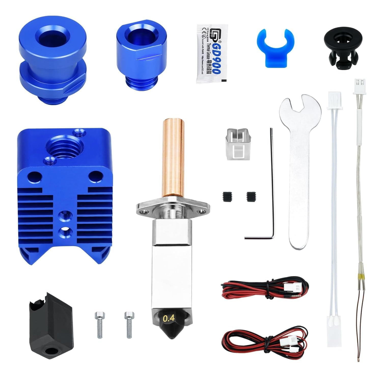 Upgrade Hotend Kit for Ender 3 V2 Pro CR10 Ender 5/6 with Bimetal Heatbreak