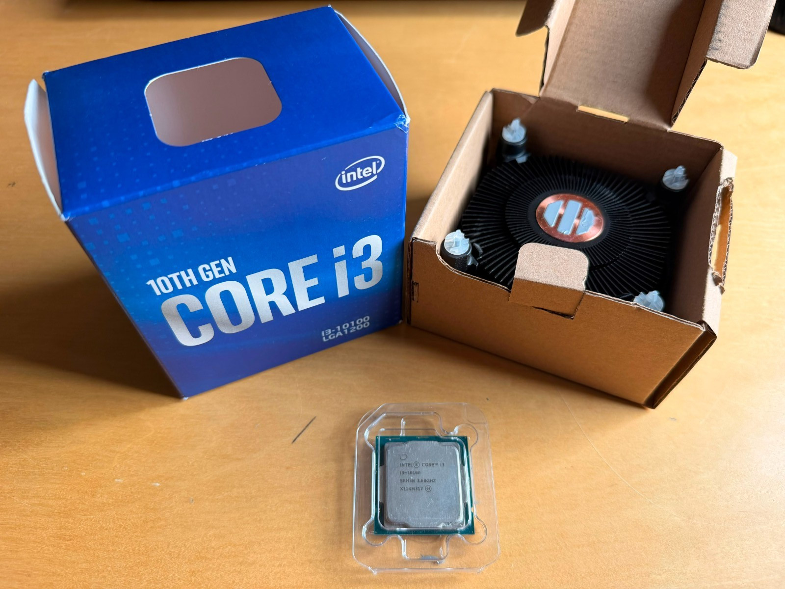 Intel Core i3-10100F SRH8U 4-Core 3.6GHz LGA1200 CPU Boxed w/ Cooler - TESTED