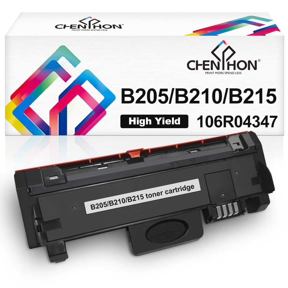 B205 B210 B215 Toner Cartridge for Xerox 106R04347 106R04346 1PK