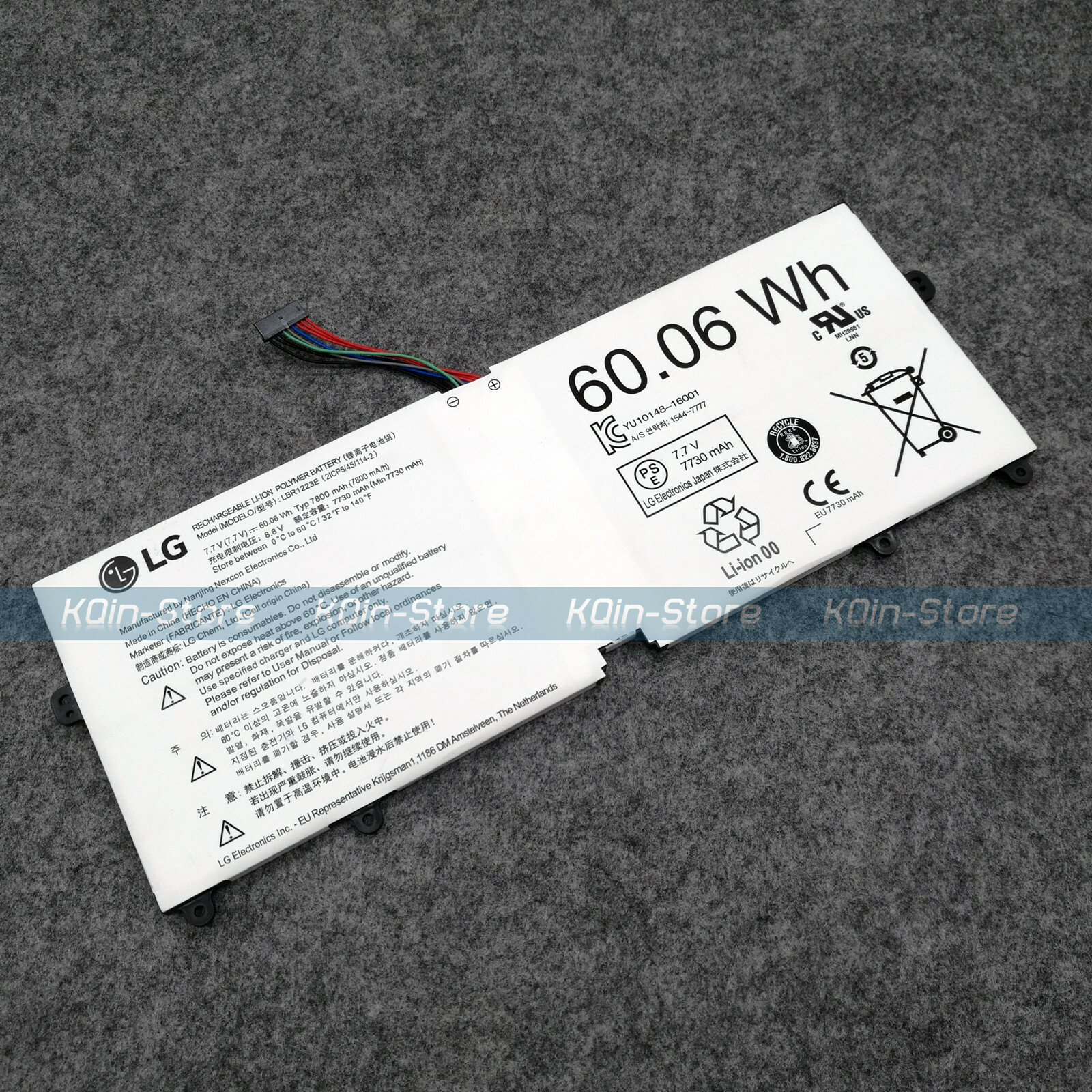 New Genuine LBR1223E Battery for LG Gram 13Z970 15ZD970-GX30K 14Z970-GA55 15Z975