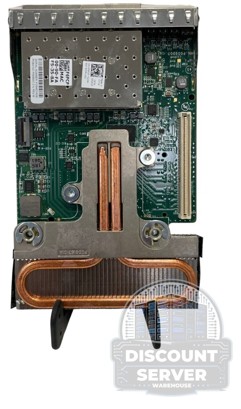 Dell Emulex OCM14104-U1-D Quad Port 10Gb SFP+ rNDC F6PCP