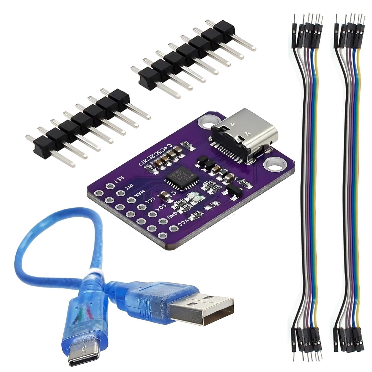 CP2112 Adapter Type-C USB To SMBus I2C Communication With Wires