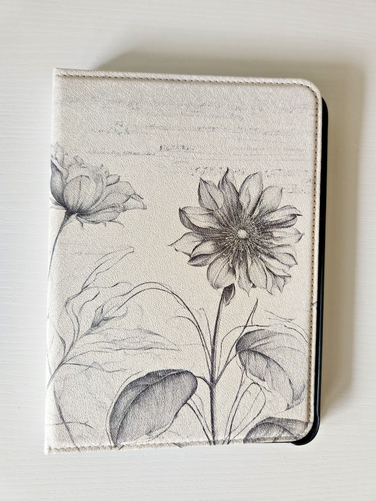CoBak Floral E-Reader Case Stand Cover Auto Sleep Wake 6-7” Kindle Kobo
