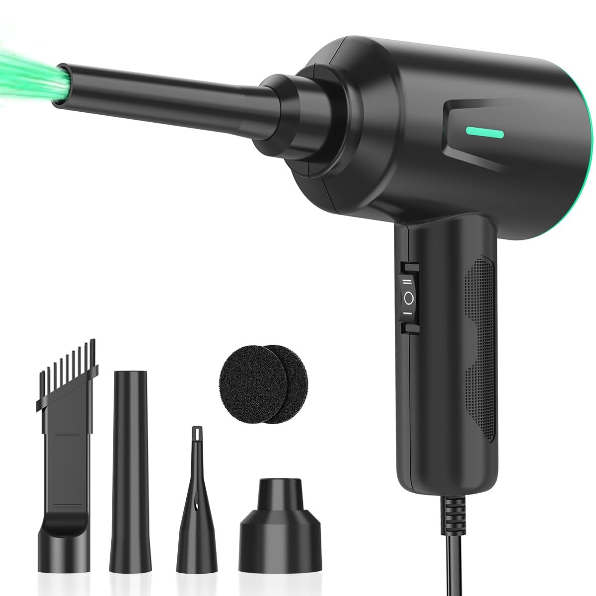 Meudeen Air Blower Electric PC Duster 2 Speed