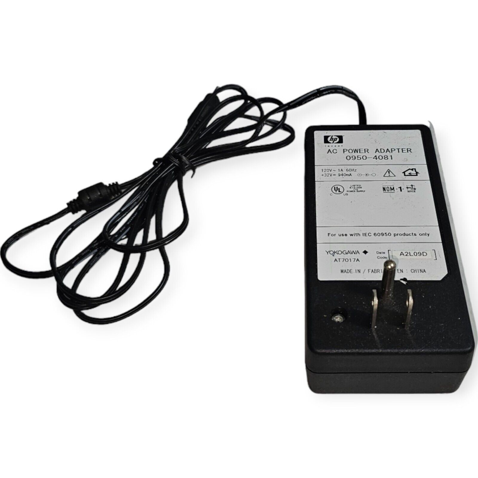 Genuine OEM HP AC Power Adapter 0950-4081 32V 940mA