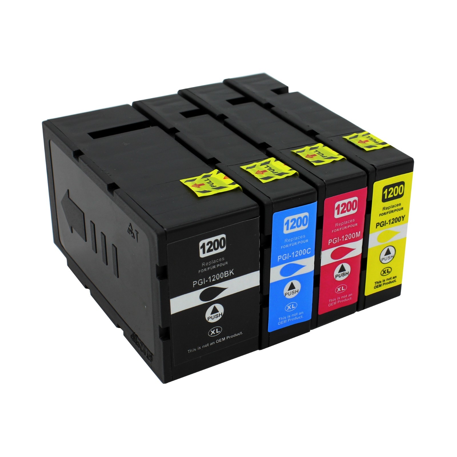 4PK PGI-1200XL 1200XL Ink For Canon 1200XL MAXIFY MB2020 MB2120 MB2320 MB27