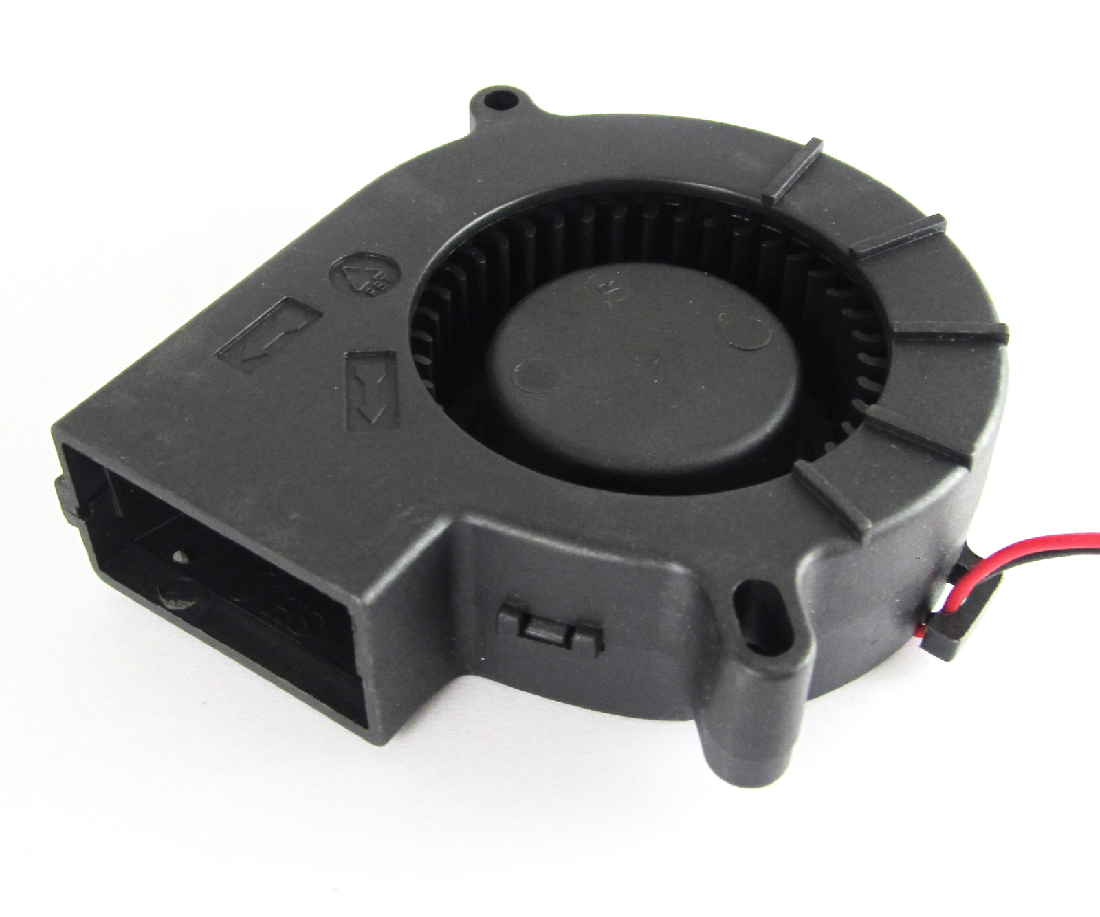 3pcs Brushless DC Cooling Blower Fan 7525 12V 75x75x25mm 2pin connectors