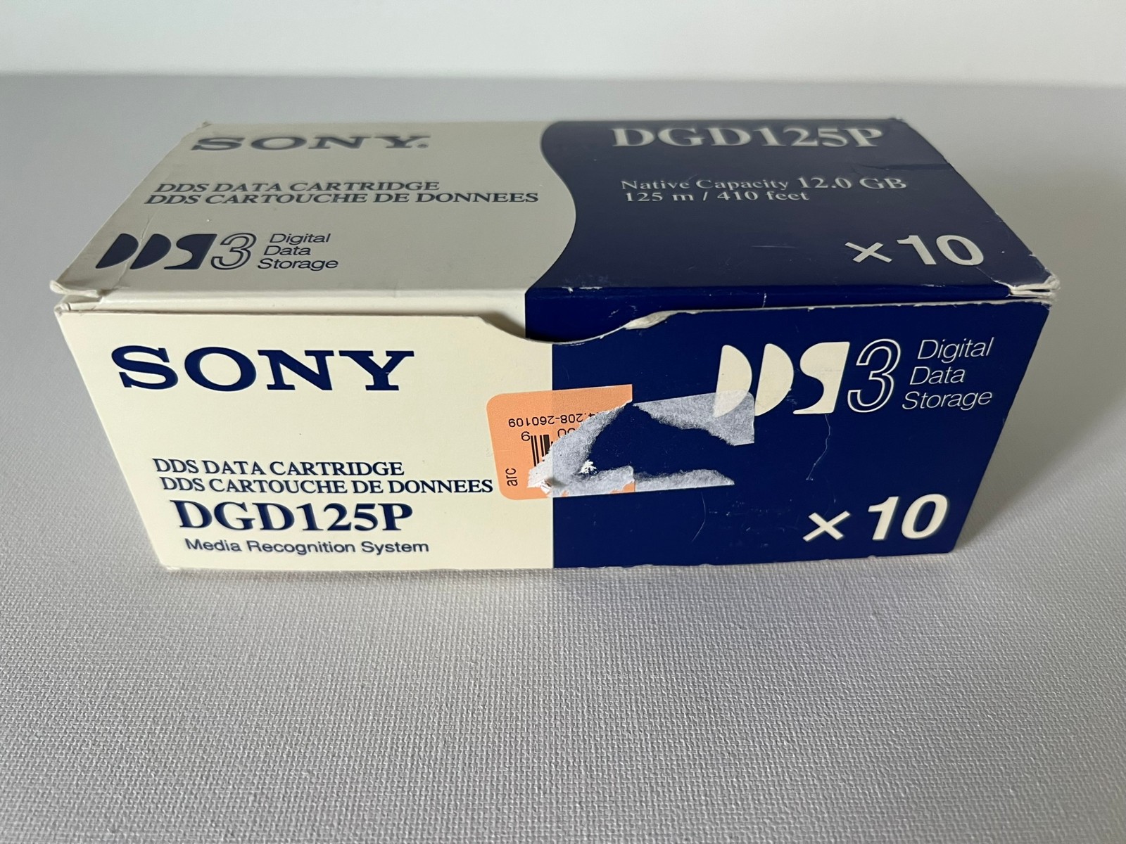 Sony and Imation DDS-125 DGD125P DDS Tapes New Unused Wrapped