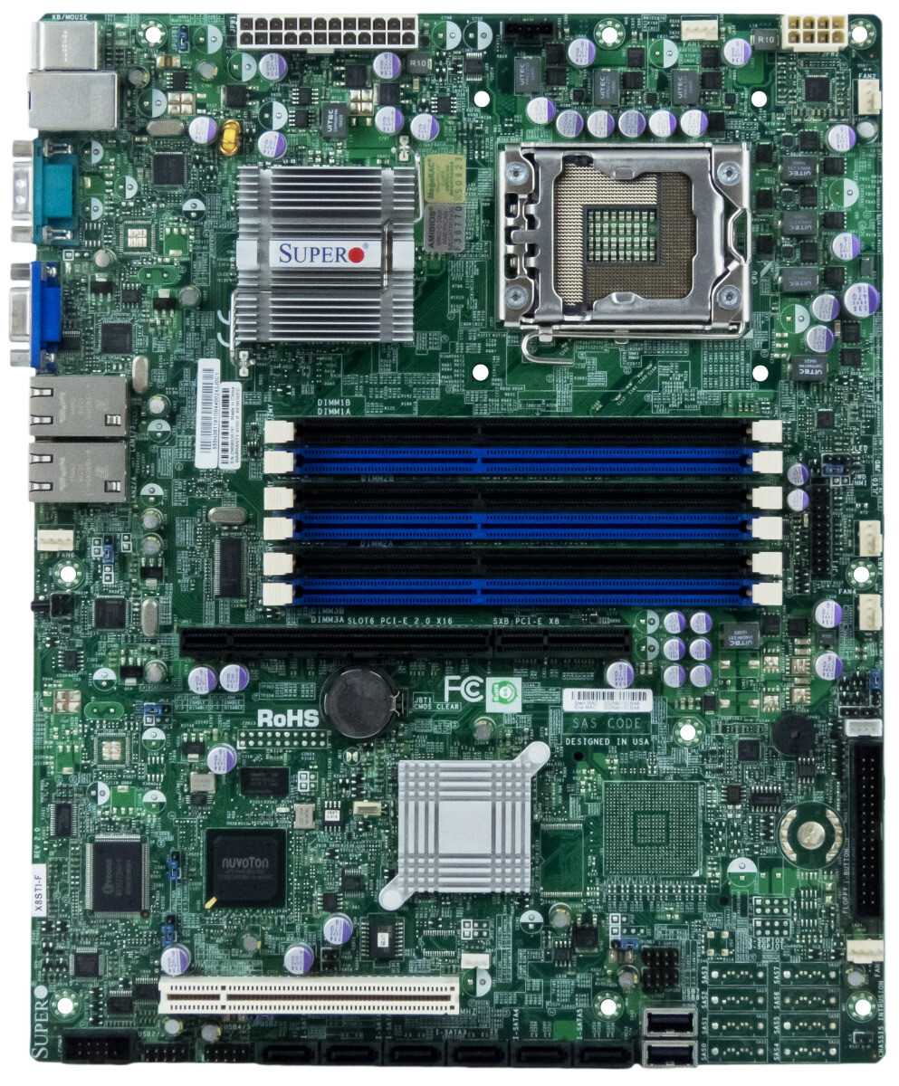 MOTHERBOARD SUPERMICRO X8STi-F LGA1366 6xDDR3 ATX INTEL X58 PCIe x16 + PCIe x8