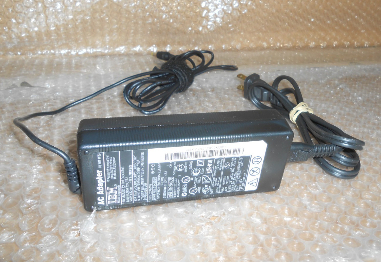 Lenovo IBM 02K6753 02K6746 AC/DC Power Supply Adapter 16V 4.5A