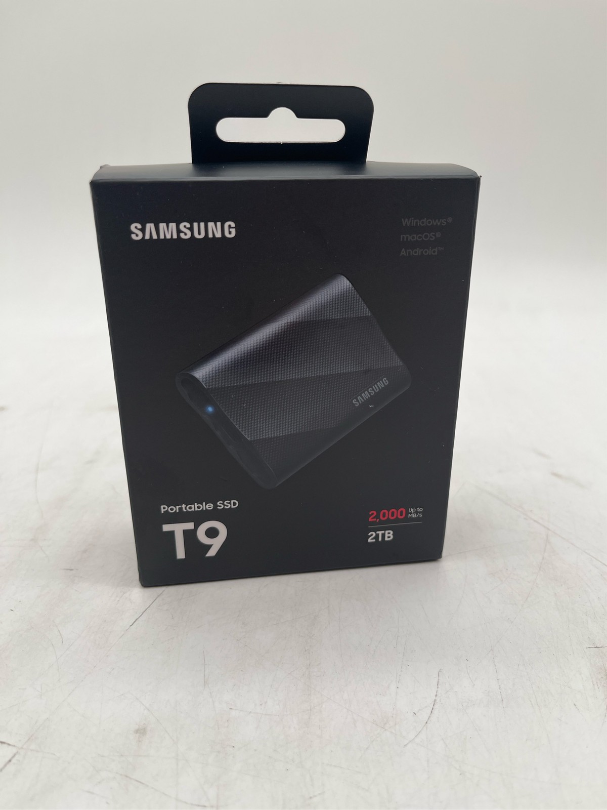 Samsung T9 Portable SSD - 2TB, Black (PG2T0B)